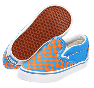 blue and orange checkered vans | Sale 